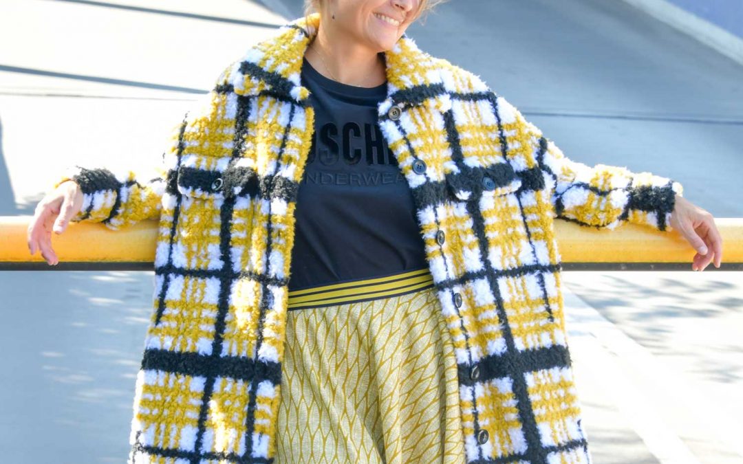 Gelb bittet um Durchlass